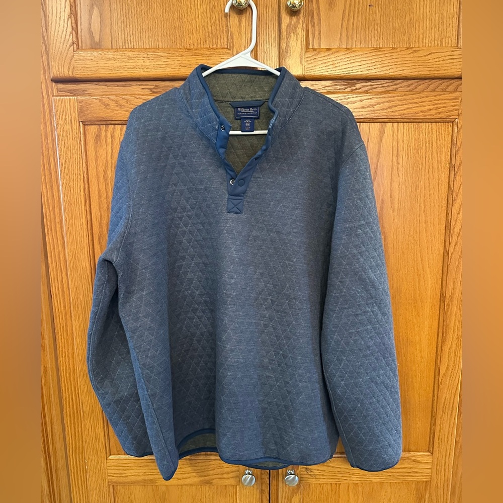 Classic Blue Crewneck Sweater